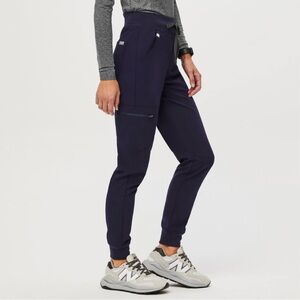 Figs Zamora High Waist Jogger - XSP Navy